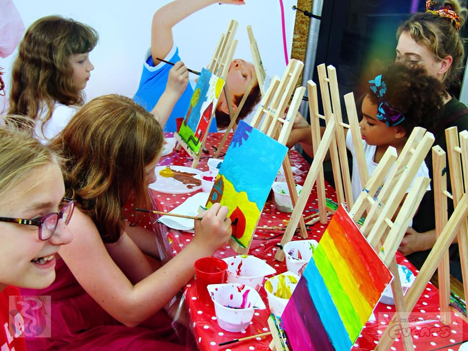 schilderworkshop zomer voor kinderen winkelcentrum events