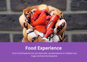 Food experience met winkelcentrum event