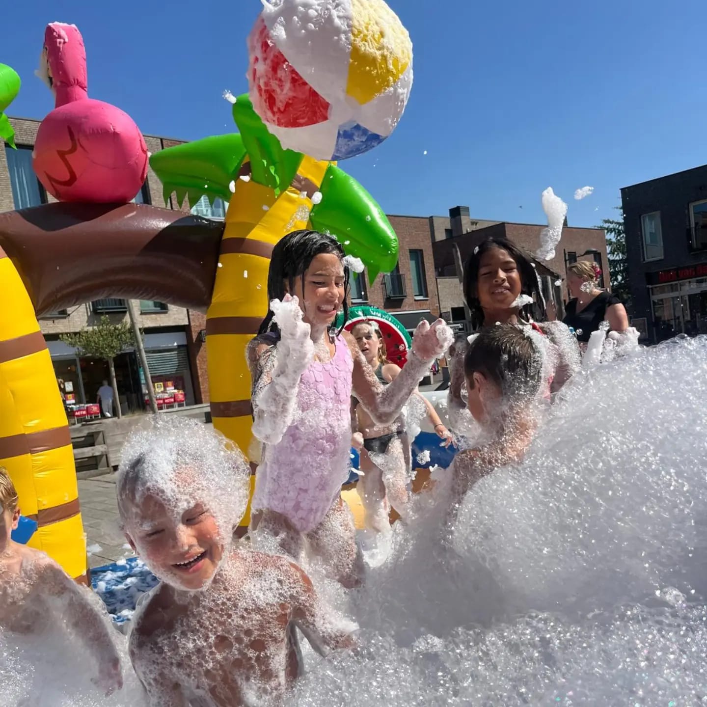 Bubble park schuim